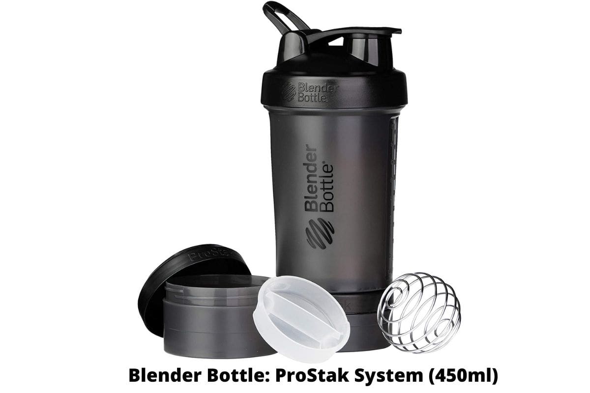 Blender Bottle: Black ProStak System (450ml)
