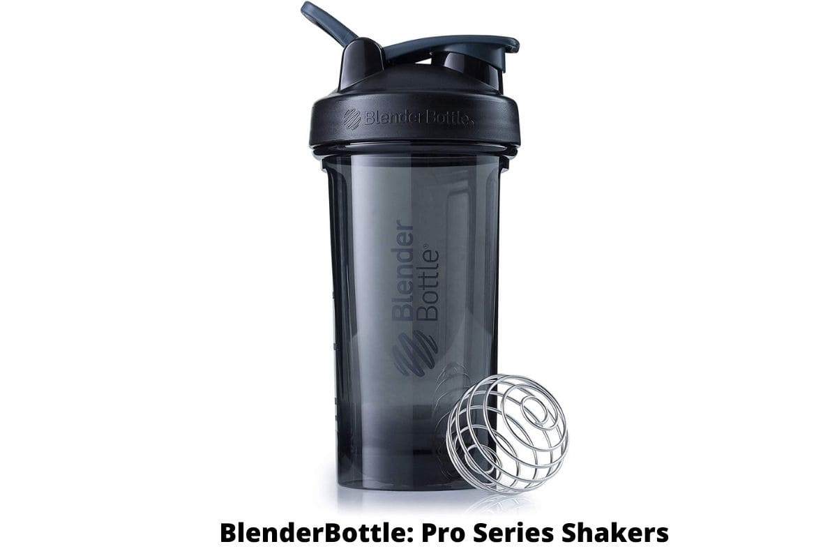 BlenderBottle: Black Pro Series Protein Shakers and Blender Bottles (24-Ounce)